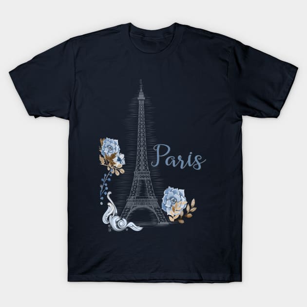 Springtime in Paris T-Shirt by AlondraHanley